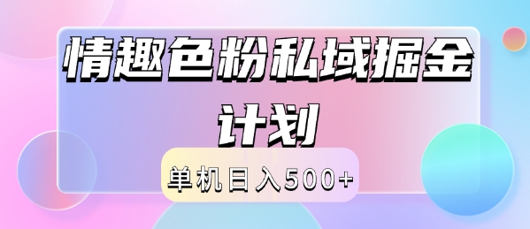 2024情趣色粉私域掘金天花板日入500+后端自动化掘金 - 创业宝库：赚钱源码、精品项目、创业机会、软件教程、网络营销指南-创业宝库：赚钱源码、精品项目、创业机会、软件教程、网络营销指南